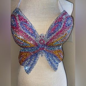 Beaded Butterfly top